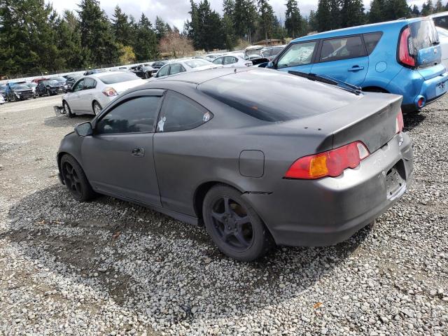 JH4DC54832C011757 - 2002 ACURA RSX GRAY photo 2