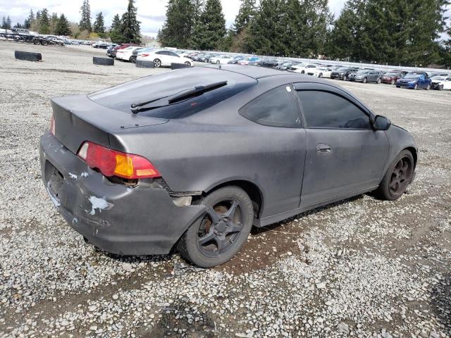 JH4DC54832C011757 - 2002 ACURA RSX GRAY photo 3