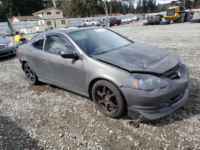 JH4DC54832C011757 - 2002 ACURA RSX GRAY photo 4