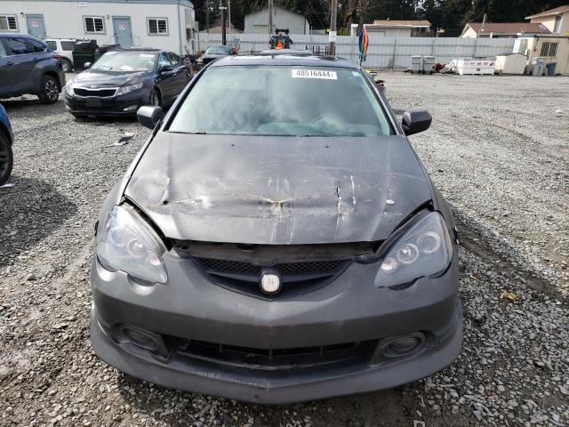 JH4DC54832C011757 - 2002 ACURA RSX GRAY photo 5