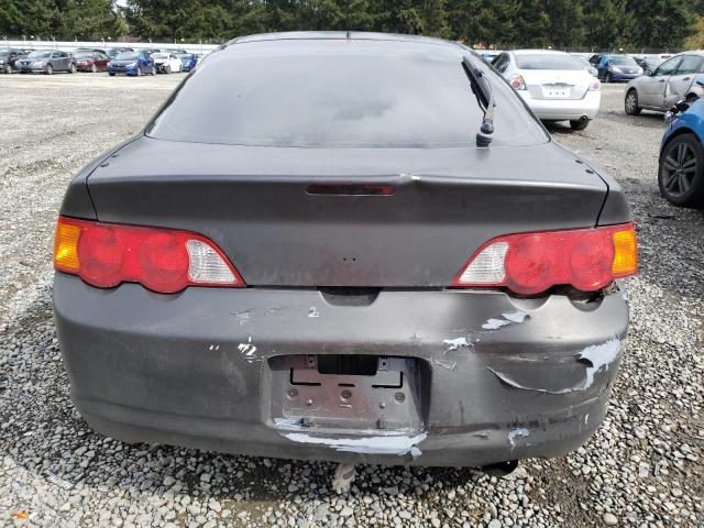 JH4DC54832C011757 - 2002 ACURA RSX GRAY photo 6