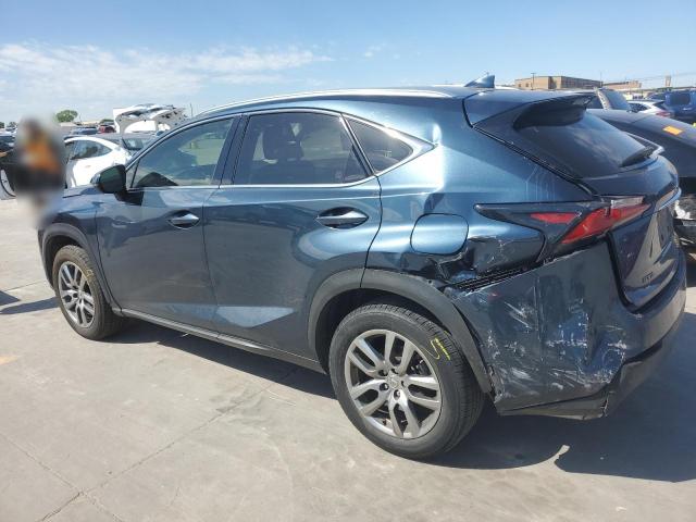 JTJYARBZ4F2021184 - 2015 LEXUS NX 200T BLUE photo 2