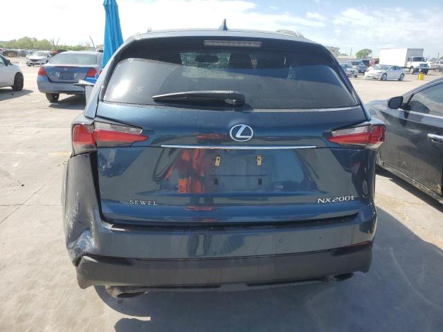 JTJYARBZ4F2021184 - 2015 LEXUS NX 200T BLUE photo 6