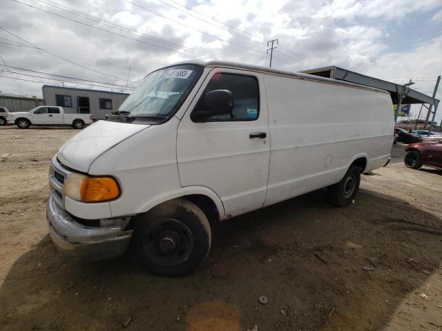 2B6LB31Z3WK161184 - 1998 DODGE RAM VAN B3500 WHITE photo 1