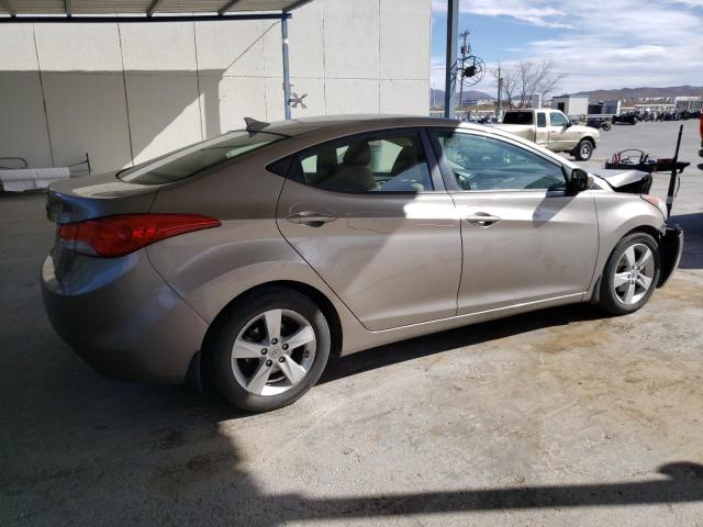 5NPDH4AE3DH302161 - 2013 HYUNDAI ELANTRA GLS BROWN photo 3