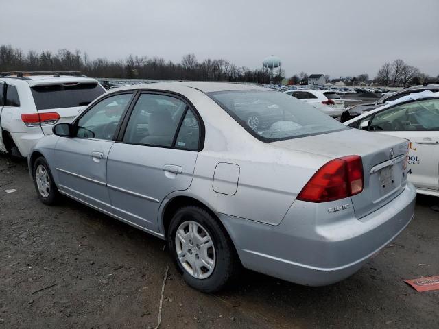 2HGES16682H561886 - 2002 HONDA CIVIC LX SILVER photo 2