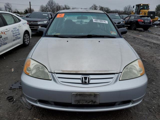 2HGES16682H561886 - 2002 HONDA CIVIC LX SILVER photo 5