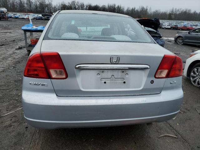 2HGES16682H561886 - 2002 HONDA CIVIC LX SILVER photo 6