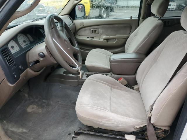 5TEGM92N74Z360419 - 2004 TOYOTA TACOMA DOUBLE CAB PRERUNNER WHITE photo 7