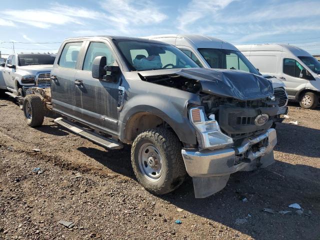 1FT8W2BT5MED45649 - 2021 FORD F250 SUPER DUTY GRAY photo 4