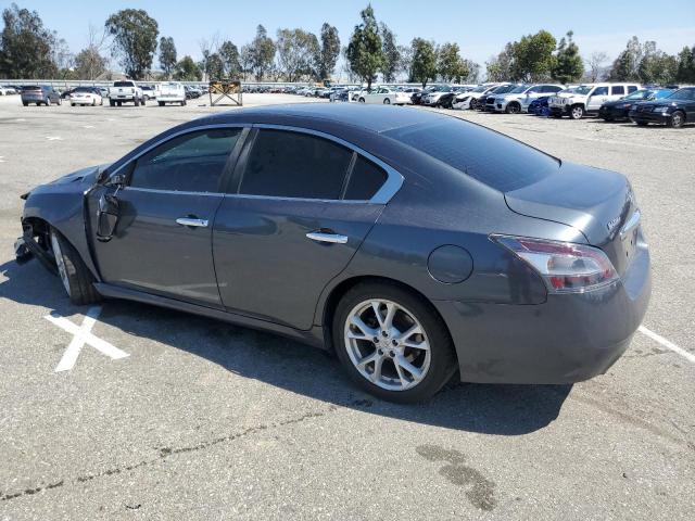 1N4AA5AP1DC830653 - 2013 NISSAN MAXIMA S BLUE photo 2