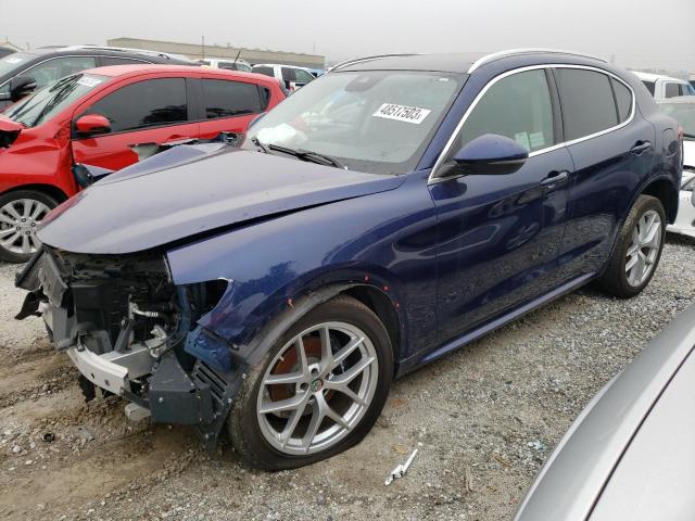 ZASPAKBN7M7D18931 - 2021 ALFA ROMEO STELVIO TI BLUE photo 1