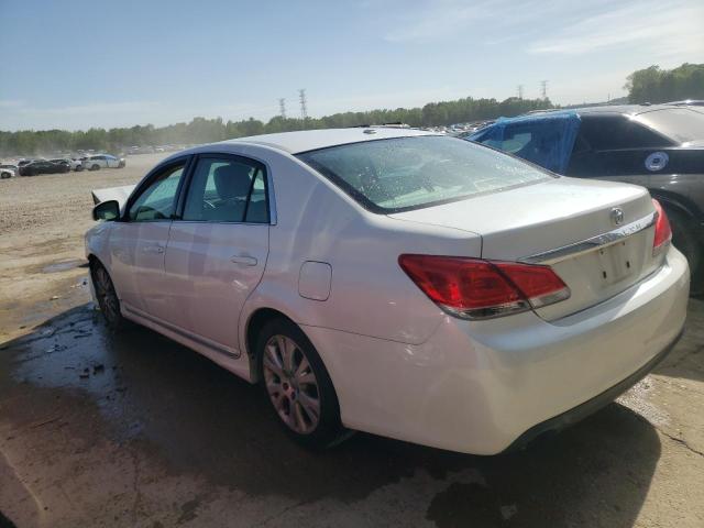 4T1BK3DB5BU401258 - 2011 TOYOTA AVALON BASE WHITE photo 2