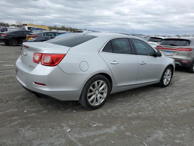 1G11F5SL9FF280586 - 2015 CHEVROLET MALIBU LTZ ვერცხლისფერი ფოტო 3