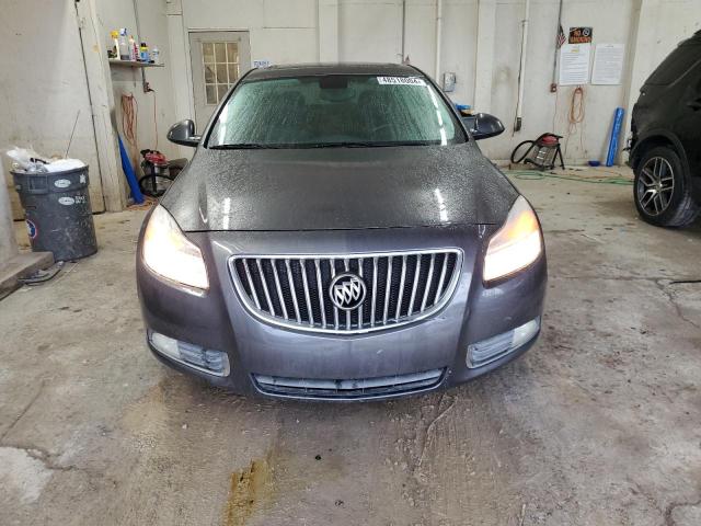 W04GW5EV1B1055742 - 2011 BUICK REGAL CXL GRAY photo 5