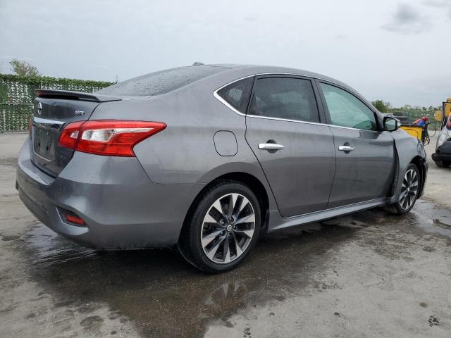 3N1AB7AP7KY276786 - 2019 NISSAN SENTRA S GRAY photo 3