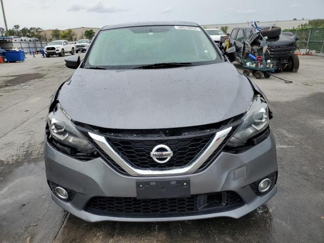 3N1AB7AP7KY276786 - 2019 NISSAN SENTRA S GRAY photo 5