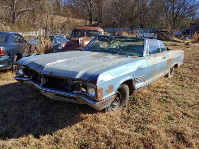 466676D117297 - 1966 BUICK WILDCAT BLUE photo 2