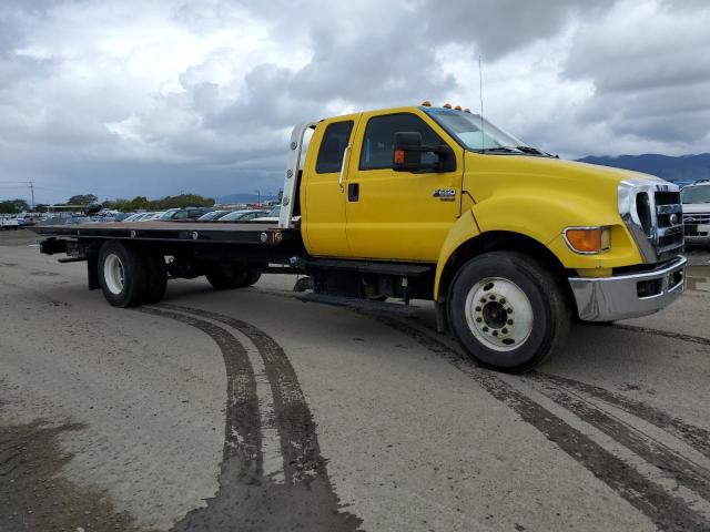 3FRWX6FC1BV453955 - 2011 FORD F650 SUPER DUTY YELLOW photo 1