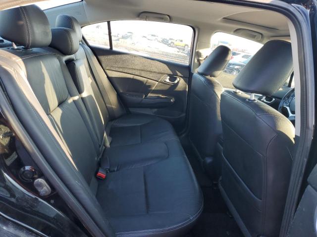 19XFB2F95DE061797 - 2013 HONDA CIVIC EXL შავი ფოტო 10