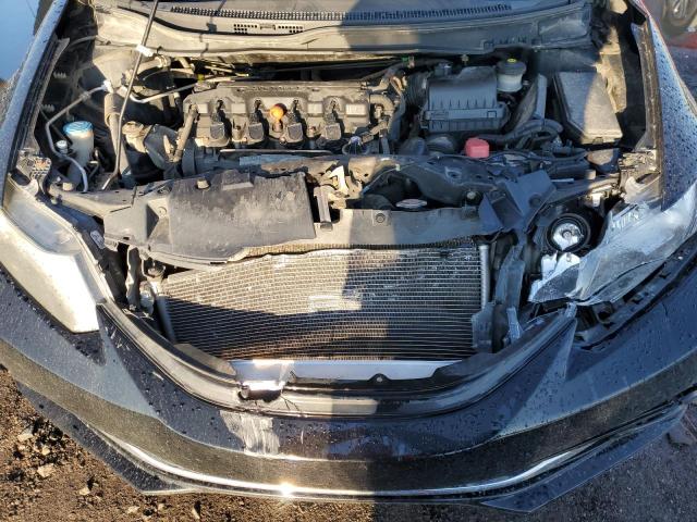19XFB2F95DE061797 - 2013 HONDA CIVIC EXL შავი ფოტო 11