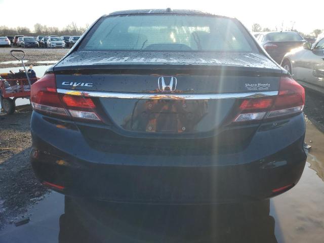 19XFB2F95DE061797 - 2013 HONDA CIVIC EXL შავი ფოტო 6