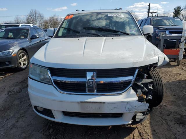 3D4PG5FV1AT138101 - 2010 DODGE JOURNEY SXT WHITE photo 5