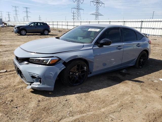 19XFL2H85NE015468 - 2022 HONDA CIVIC SPORT 灰色 照片 1