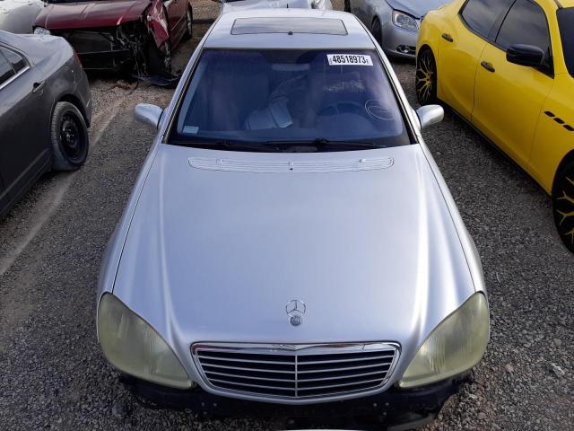 WDBNG70J02A294711 - 2002 MERCEDES-BENZ S 430 SILVER photo 5