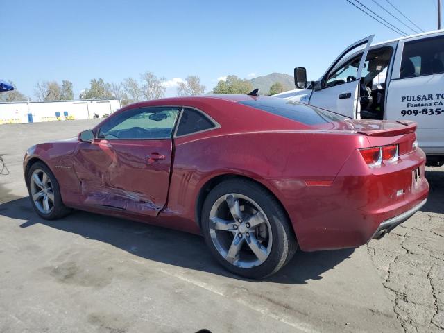 2G1FB1EV0A9205865 - 2010 CHEVROLET CAMARO LT BURGUNDY photo 2