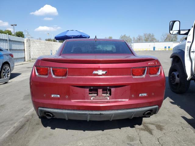 2G1FB1EV0A9205865 - 2010 CHEVROLET CAMARO LT BURGUNDY photo 6