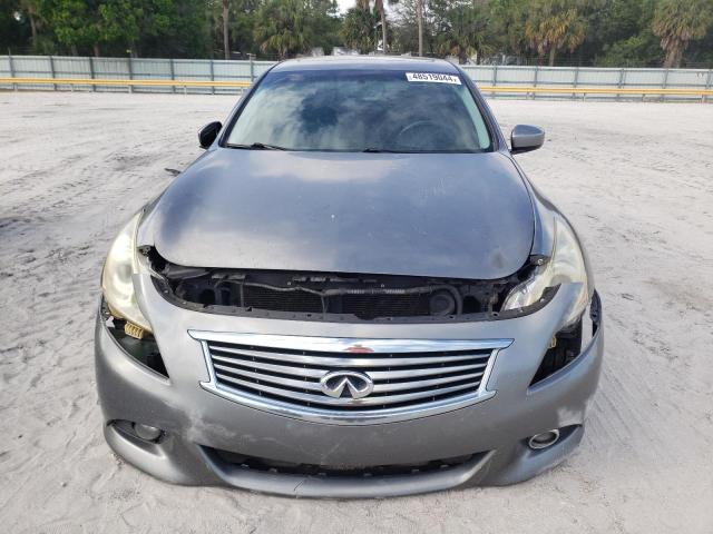 JN1CV6AP6AM400364 - 2010 INFINITI G37 BASE GRAY photo 5