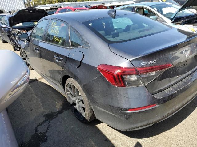 2HGFE2F59NH563708 - 2022 HONDA CIVIC SPORT 石墨色 照片 2