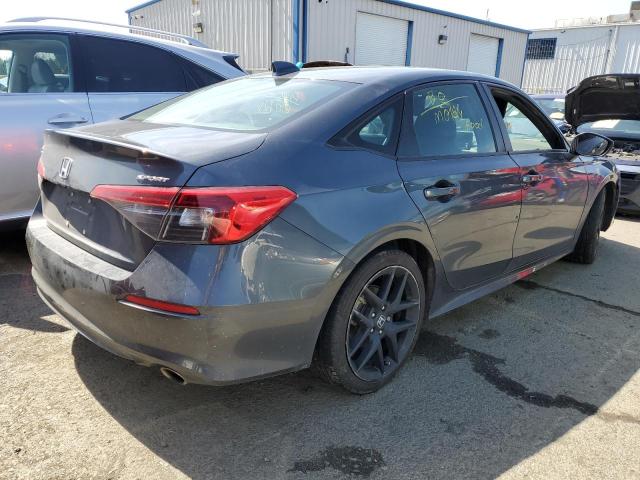 2HGFE2F59NH563708 - 2022 HONDA CIVIC SPORT 石墨色 照片 3