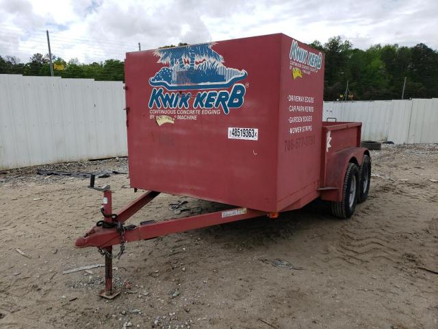 1A9EE1625ED853293 - 2014 UTILITY TRAILER წითელი ფოტო 2