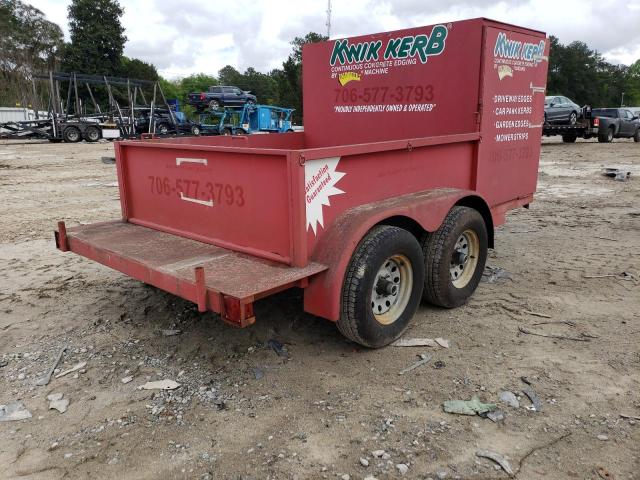 1A9EE1625ED853293 - 2014 UTILITY TRAILER წითელი ფოტო 4