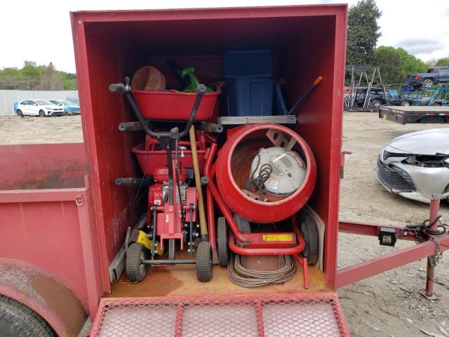 1A9EE1625ED853293 - 2014 UTILITY TRAILER წითელი ფოტო 5