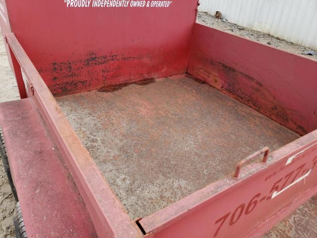 1A9EE1625ED853293 - 2014 UTILITY TRAILER წითელი ფოტო 9