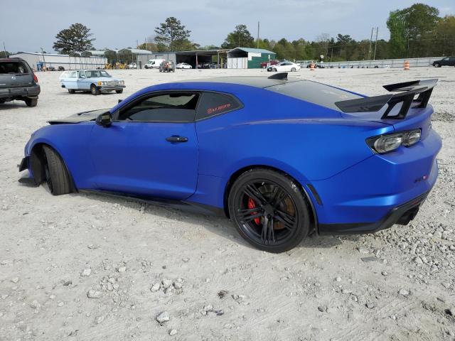 1G1FJ1R69K0104552 - 2019 CHEVROLET CAMARO ZL1 蓝色 照片 2