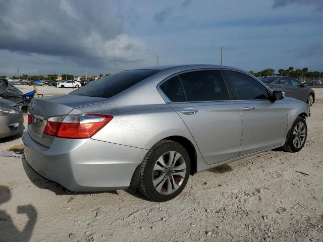 1HGCR2F33EA041838 - 2014 HONDA ACCORD LX SILVER photo 3