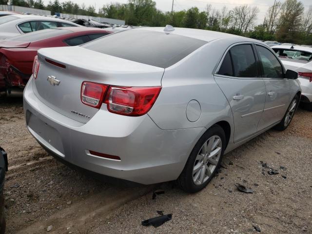 1G11G5SX6DF135941 - 2013 CHEVROLET MALIBU 3LT ვერცხლისფერი ფოტო 3