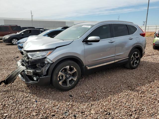 7FARW1H92KE011959 - 2019 HONDA CR-V TOURING GRAY photo 1