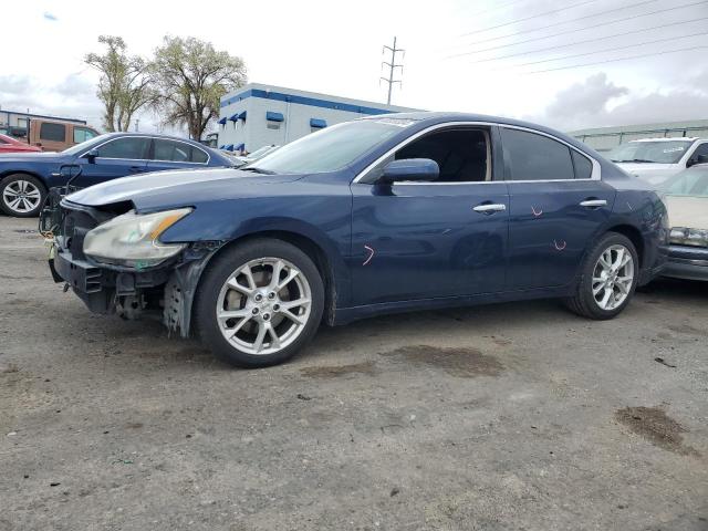 1N4AA5AP7CC822801 - 2012 NISSAN MAXIMA S BLUE photo 1