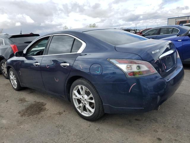 1N4AA5AP7CC822801 - 2012 NISSAN MAXIMA S BLUE photo 2