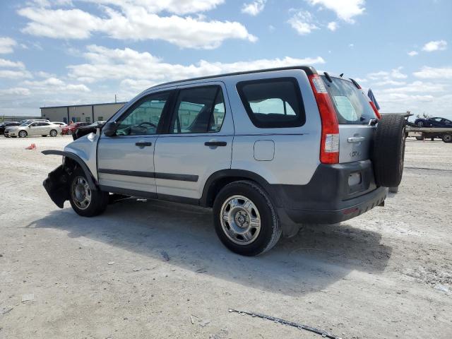 SHSRD685X5U301942 - 2005 HONDA CR-V LX SILVER photo 2