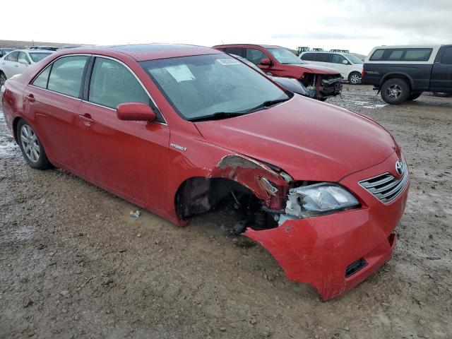 JTNBB46K973040441 - 2007 TOYOTA CAMRY HYBRID MAROON photo 4