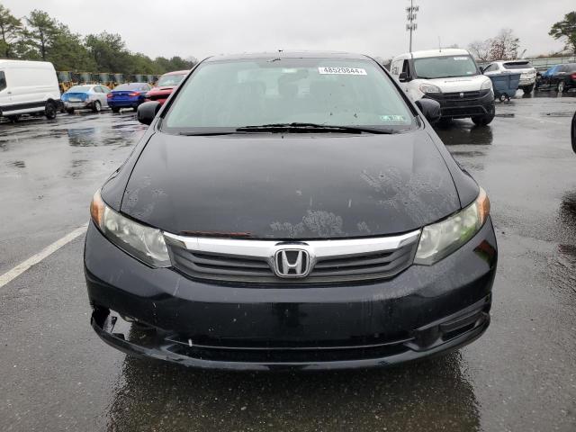 2HGFB2F96CH545868 - 2012 HONDA CIVIC EXL შავი ფოტო 5