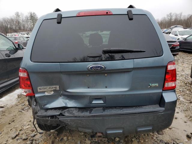 1FMCU9DG6CKB86578 - 2012 FORD ESCAPE XLT BLUE photo 6