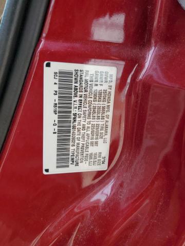 5FNRL18814B090216 - 2004 HONDA ODYSSEY EX BURGUNDY photo 12