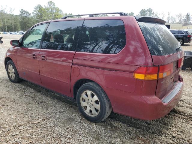 5FNRL18814B090216 - 2004 HONDA ODYSSEY EX BURGUNDY photo 2